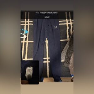 Reebok Dark Blue Joggers